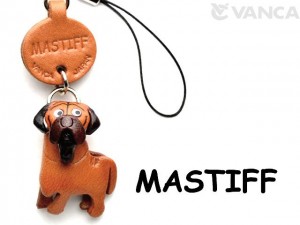 Mastiff Leather Cellularphone Charm #46773