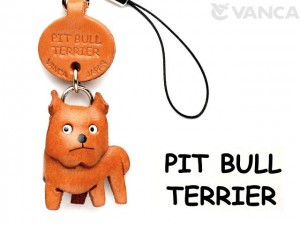 Pit Bull Leather Cellularphone Charm #46784