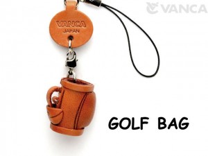 Golf bag Japanese Leather Cellularphone Charm Goods 