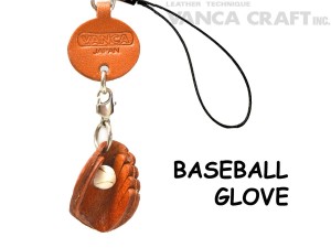 Baseball Glove Japanese Leather Cellularphone Charm Goods 