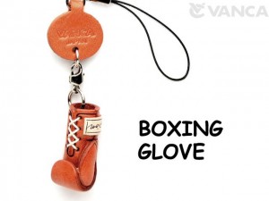 Boxing globe Japanese Leather Cellularphone Charm Goods 
