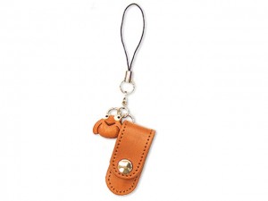 Frog Japanese Leather Cellularphone Charm Pencil case