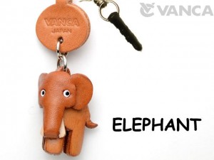 Elephant Leather Animal Earphone Jack Accessory