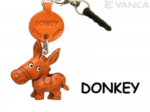 Donkey/Ass Leather Animal Earphone Jack Accessory