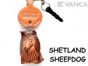 Shetland Sheepdog Leather Dog Earphone Jack Accessory