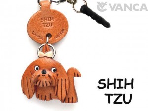 Shih Tzu Leather Dog Earphone Jack Accessory