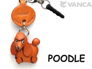 Poodle Leather Dog Earphone Jack Accessory