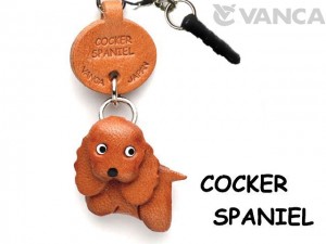Cocker Spaniel Leather Dog Earphone Jack Accessory