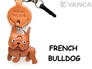 French Bulldog Leather Dog Earphone Jack Accessory