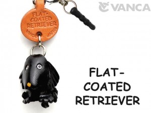 Flatcoated Retriever Leather Dog Earphone Jack Accessory