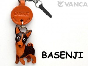 Basenji Leather Dog Earphone Jack Accessory