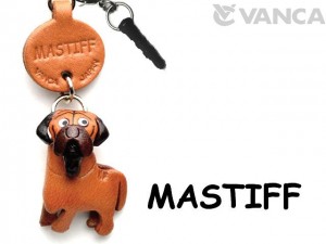 Mastiff Leather Dog Earphone Jack Accessory