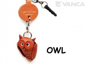 Owl Leather goods Earphone Jack Accessory