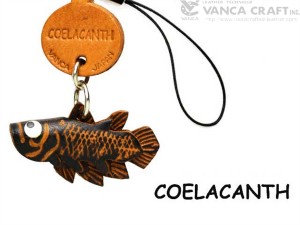 Coelacanth Japanese Leather Cellularphone Charm Fish 