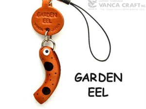 Garden Eel Leather Fish Cellularphone Charm