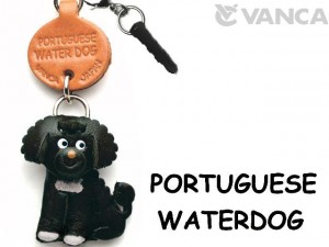 Portuguese Water Dog Leather Dog Earphone Jack Accessory