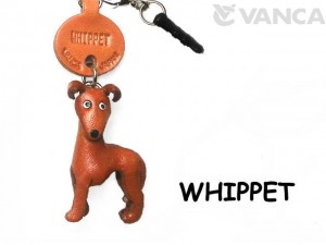 Whippet Leather Dog Earphone Jack Accessory