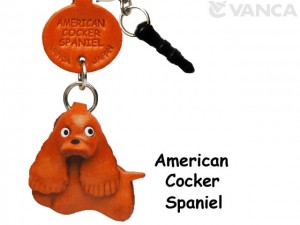 American Cocker Spaniel Leather Dog Earphone Jack Accessory
