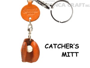 Catcher's mitt Japanese Leather Keychains Goods 