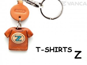 Z(Blue) Japanese Leather Keychains T-shirt