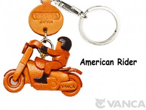 American Rider Japanese Leather Keychains Goods