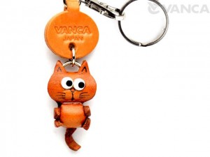 Cat Leather Keychains Little Zodiac Mascot Mascot