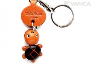 Turtle Leather Keychains Little Zodiac Mascot 