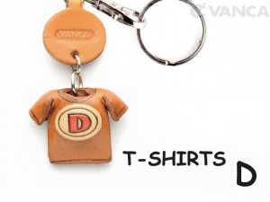 D(Red) Japanese Leather Keychains T-shirt