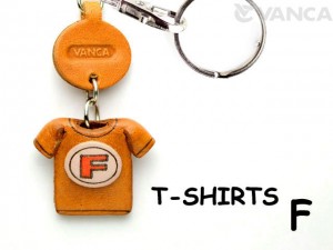 F(Red) Japanese Leather Keychains T-shirt