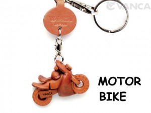 Motor bike Japanese Leather Keychains Goods