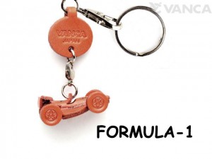 F-1 Japanese Leather Keychains Goods