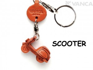 Motor Scooter Japanese Leather Keychains Goods