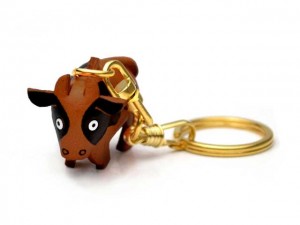Cow Leather Keychain (Chinese Zodiac)