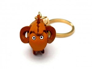 Sheep Leather Keychain (Chinese Zodiac)