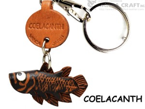 Coelacanth Japanese Leather Keychains Fish 