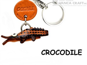 Crocodile Japanese Leather Keychains Fish 
