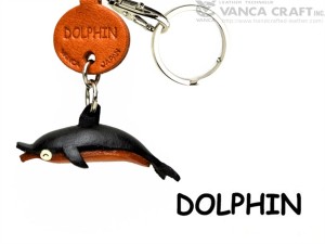 Dolphin Japanese Leather Keychains Fish 
