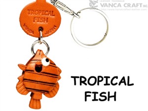 Tropical fish Japanese Leather Keychains Fish 