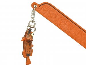 Stonefish Leather Charm Bookmarker