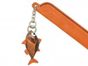 Bonito Leather Charm Bookmarker