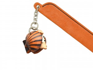 Scallop Leather Charm Bookmarker