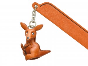 Kangaroo Leather Charm Bookmarker