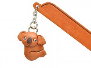 Koara Leather Charm Bookmarker