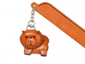 Chow chow Leather dog Charm Bookmarker