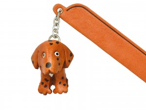 Dalmatian Leather dog Charm Bookmarker