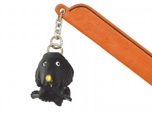 Flatcoated retriever Leather dog Charm Bookmarker