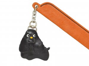 American cocker Black Leather dog Charm Bookmarker