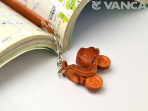 Scooter Leather Charm Bookmarker