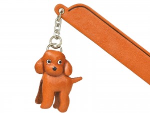 Labradoodle Leather dog Charm Bookmarker