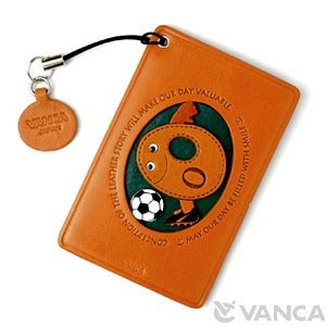 Soccer-O Leather Commuter Pass/Passcard Holders